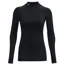 Under Armour Women's ColdGear Authentics Mock Neck Black